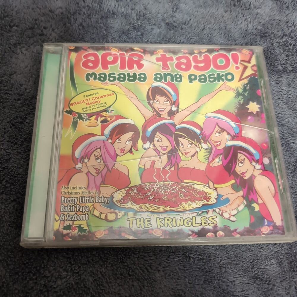 Vintage CD "Apir Tayo! Masaya ang Pasko" by The Kringles